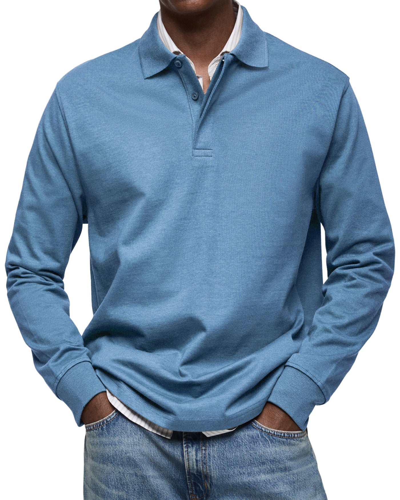 MARK™|POLO MANICHE LUNGHE