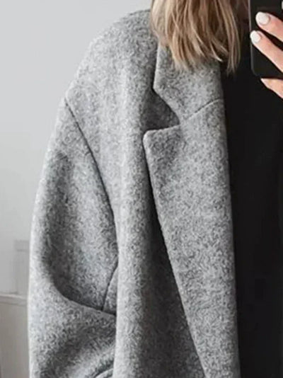 Layla - Cappotto in Lana Oversize