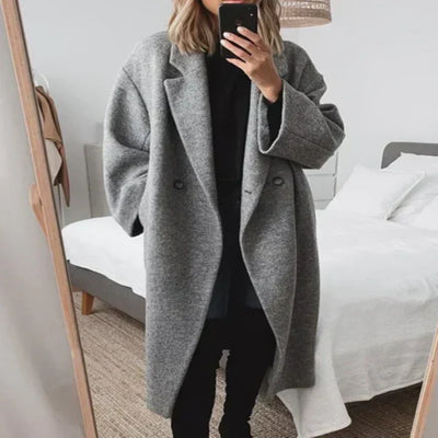Layla - Cappotto in Lana Oversize