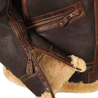 Savrani™ | Giacca aviator calda