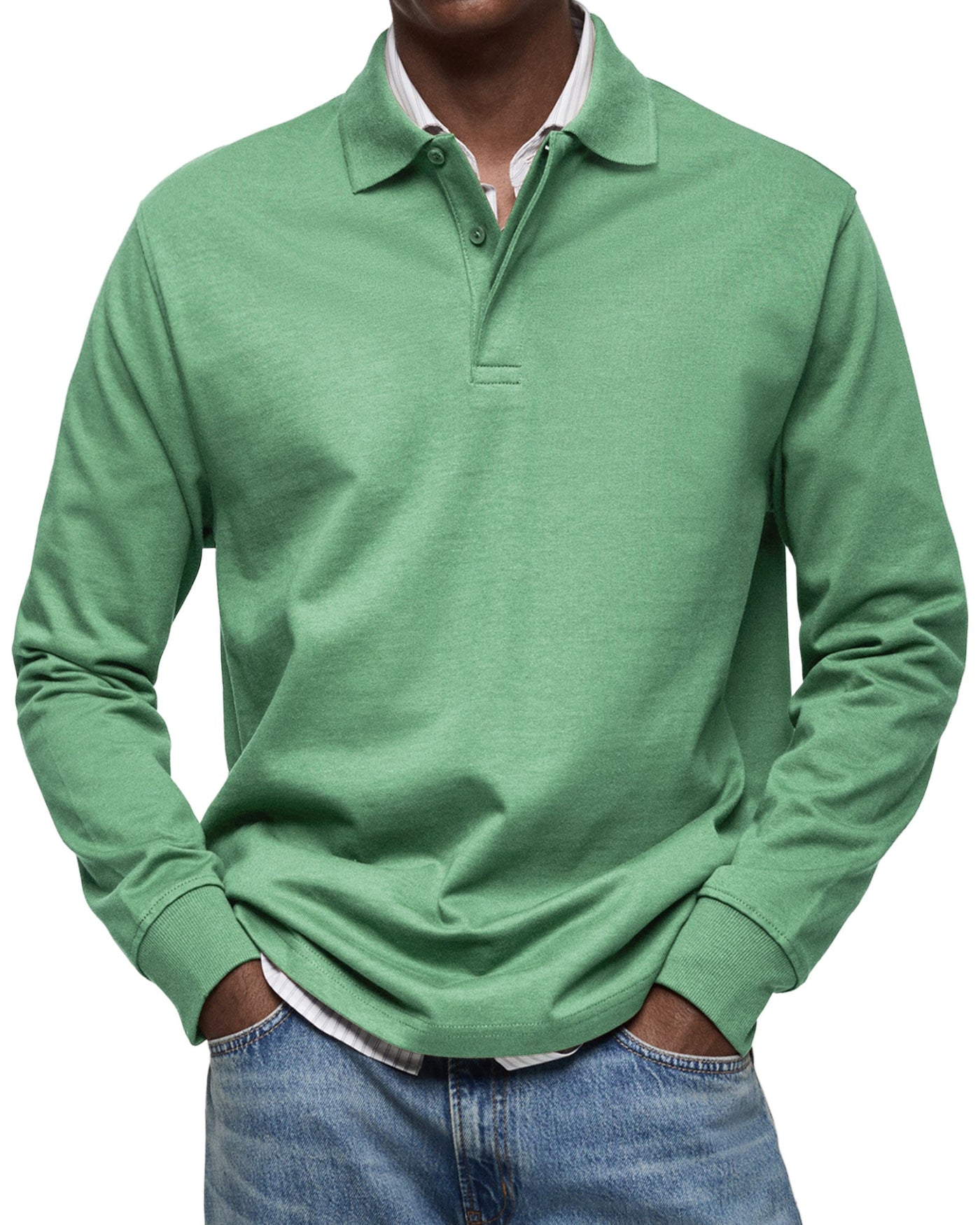 MARK™|POLO MANICHE LUNGHE