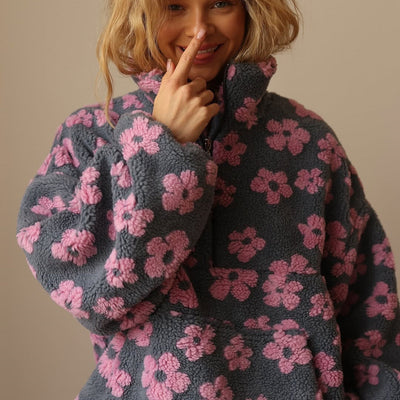 Cavari™ | Maglione in pile morbido e dallo stile bohémien