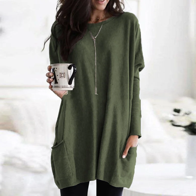Carmen | Top casual con tasche