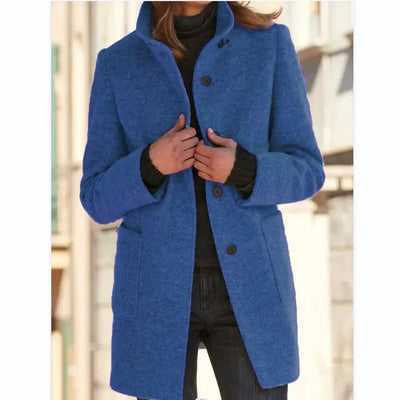 Mantello Bronte con chiusura a bottone per donne