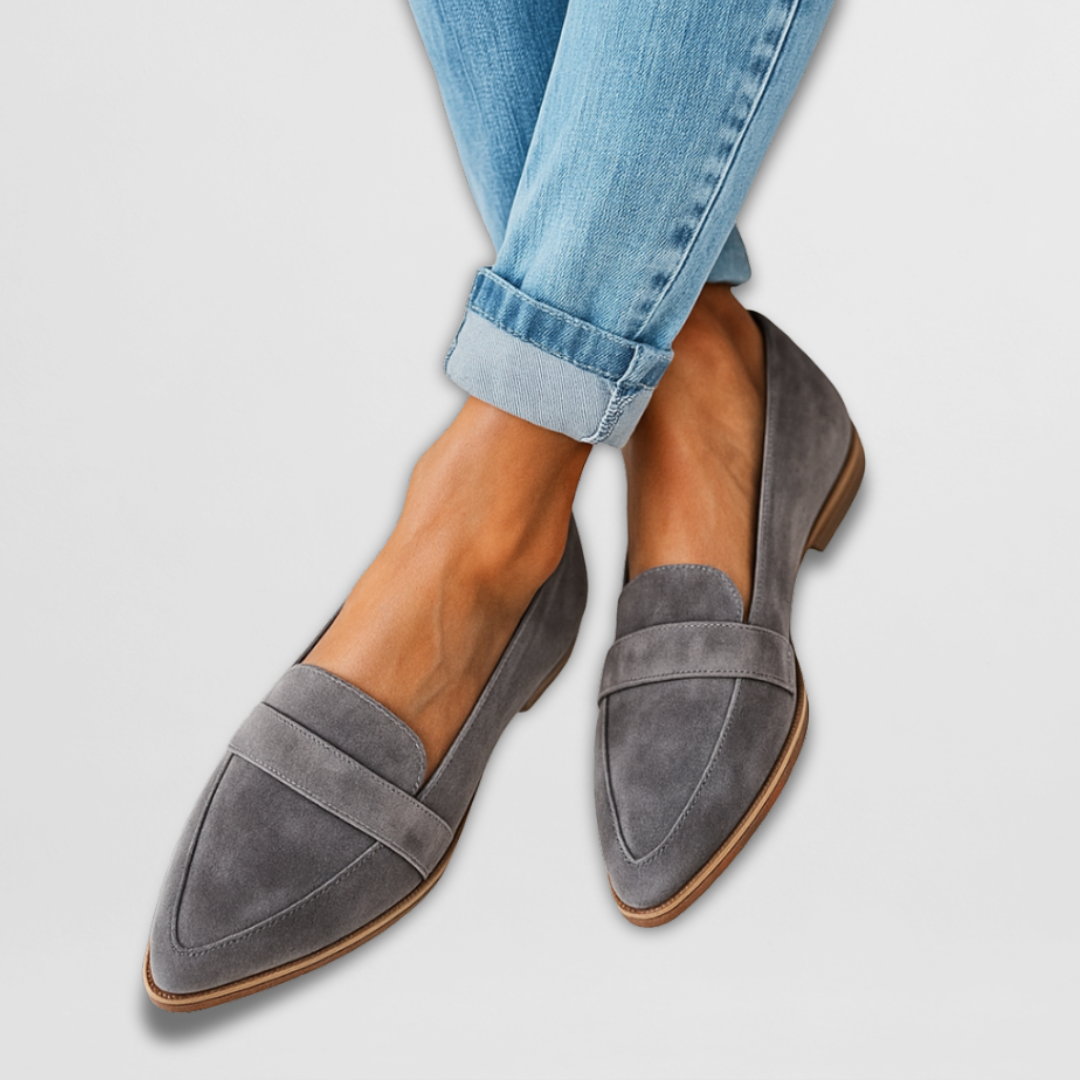 Alessia™ | Mocassini Morbidi in camoscio