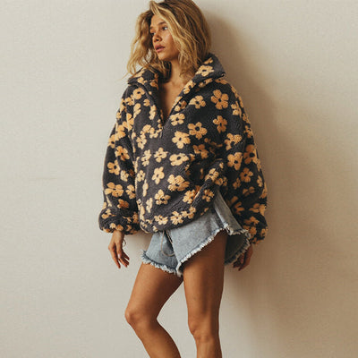 Cavari™ | Maglione in pile morbido e dallo stile bohémien