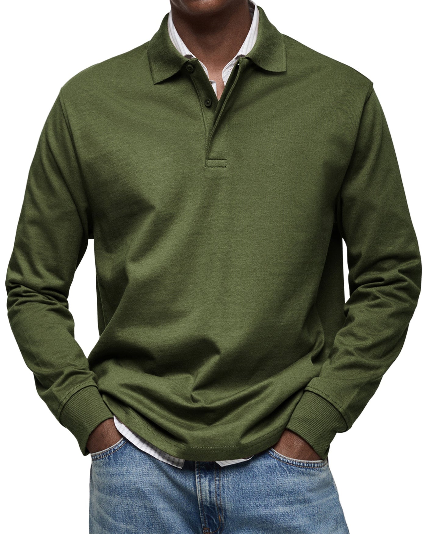 MARK™|POLO MANICHE LUNGHE