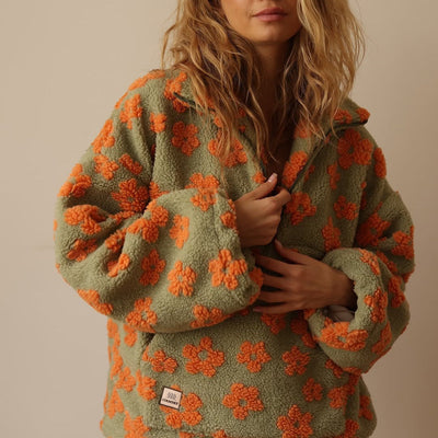 Cavari™ | Maglione in pile morbido e dallo stile bohémien