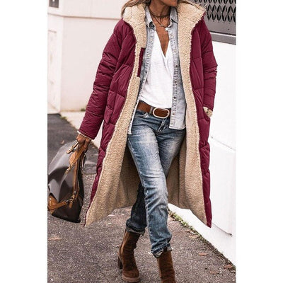 Dakota Cappotto Polare e da Tempo Libero con Cappuccio