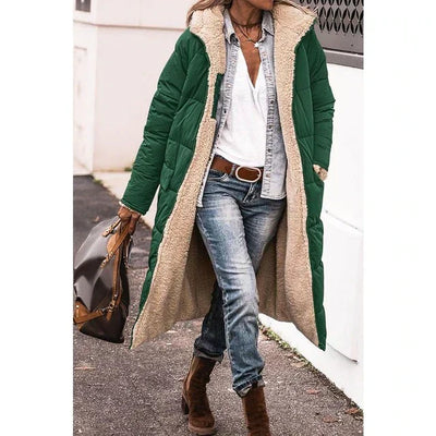 Dakota Cappotto Polare e da Tempo Libero con Cappuccio