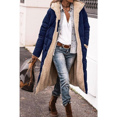Dakota Cappotto Polare e da Tempo Libero con Cappuccio