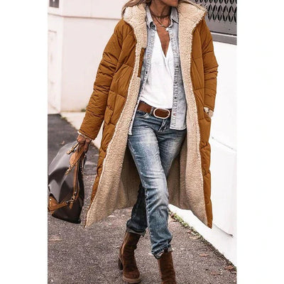 Dakota Cappotto Polare e da Tempo Libero con Cappuccio