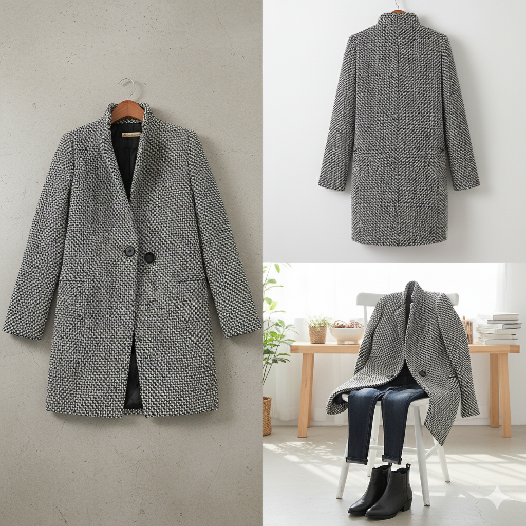 CLAUDIA™ | Cappotto Elegante per l’Autunno e l’Inverno