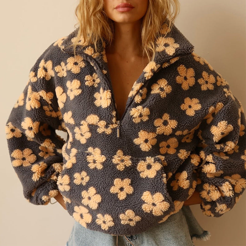 Cavari™ | Maglione in pile morbido e dallo stile bohémien