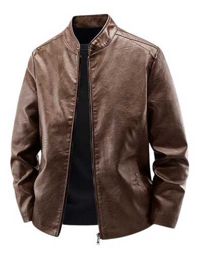 Giacca da moto in pelle