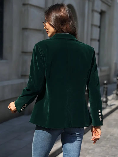 GIULISSA | BLAZER IN VELLUTO ELEGANTE