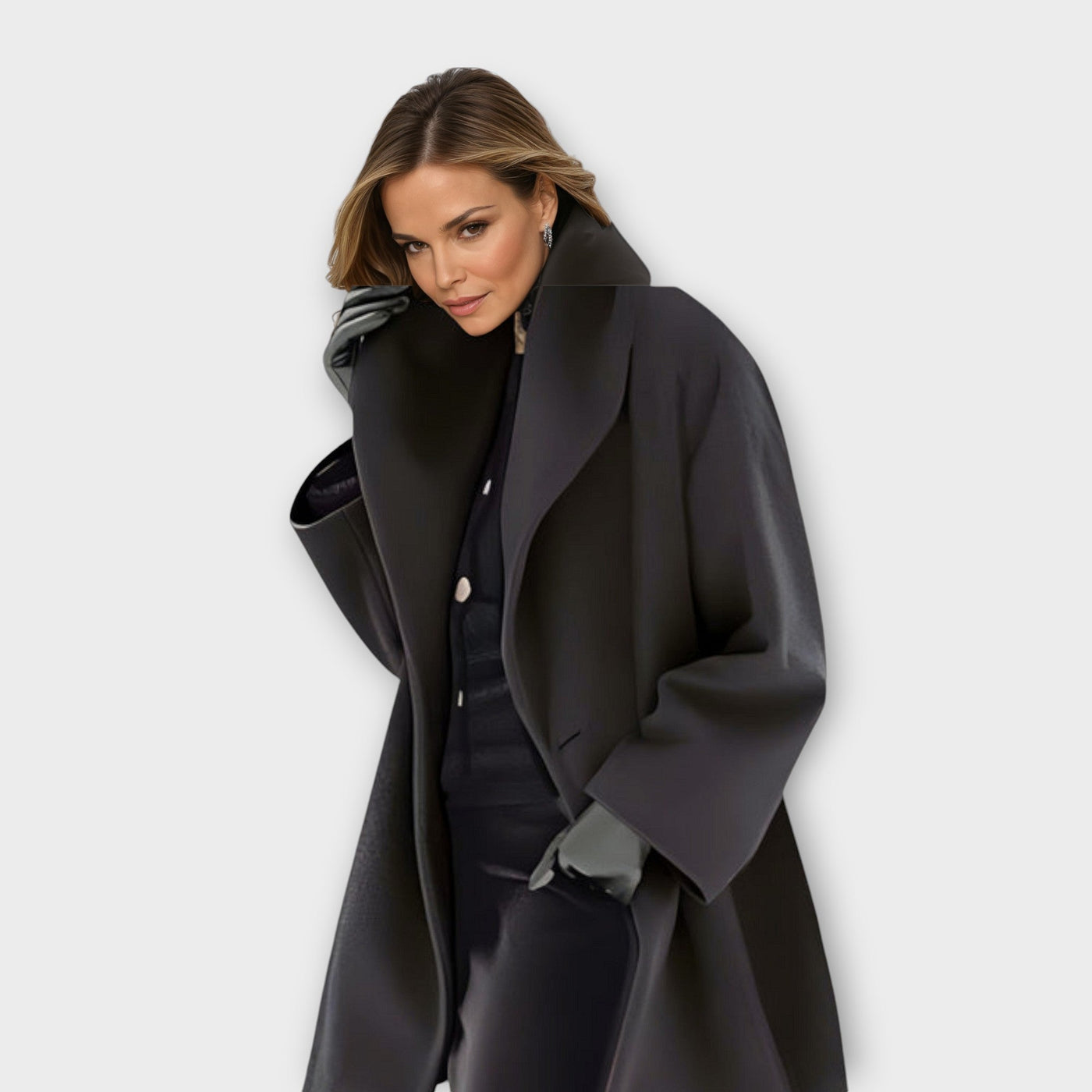 Emma - Cappotto di lana impermeabile Premium