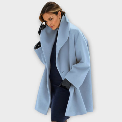 Emma - Cappotto di lana impermeabile Premium
