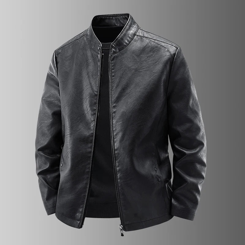 Giacca da moto in pelle