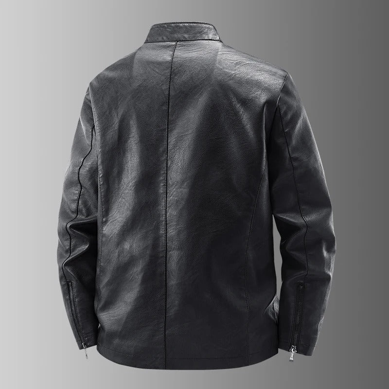 Giacca da moto in pelle
